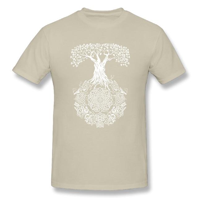 BaviPower Viking T-shirt Yggdrasil the Tree of Life