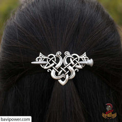 Large Celtics Knots Crown Hairpins F-08