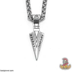 Odin's Gungnir Spear Head Pendant Necklace