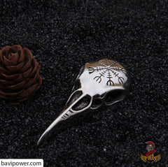Raven Skull Pendant