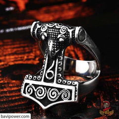 Raven Thor's Hammer Ring