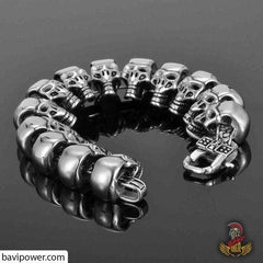 Skulls Chain Bracelet