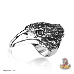 Stainless Steel Eagle Head Ring