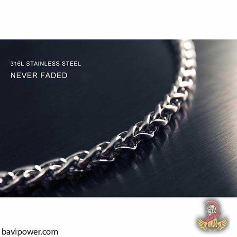 Stainless Steel Keel Chain Necklace