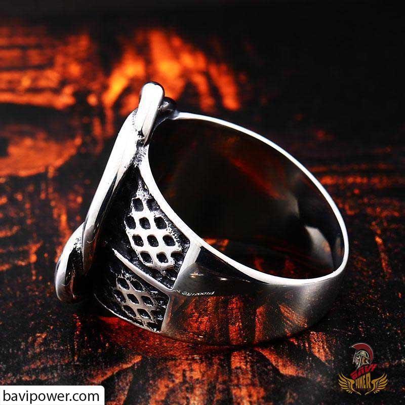 Stainless Steel Viking Triquetra Ring
