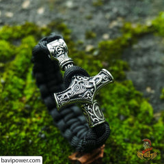 Thor's Hammer Handmade Bracelet