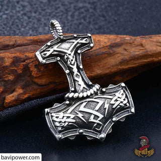 Thor's Hammer Mjolnir Pendant Necklace