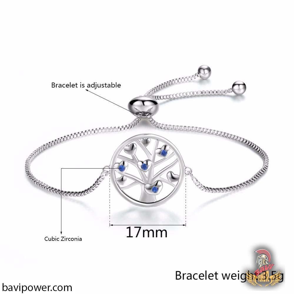 Tree of Life Charm Adjustable Bracelet for Women
