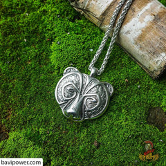 Viking Berserker Bear Pendant Necklace