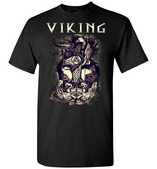 bavipower-viking-jewelry-Viking T-shirt BVP001-BaViPower-Gildan Short-Sleeve T-Shirt-Black-S-BaViPower