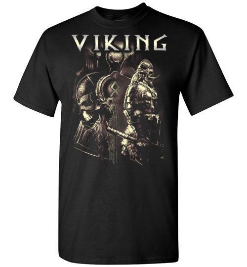 bavipower-viking-jewelry-Viking T-shirt BVP003-BaViPower-Gildan Short-Sleeve T-Shirt-Black-S-BaViPower