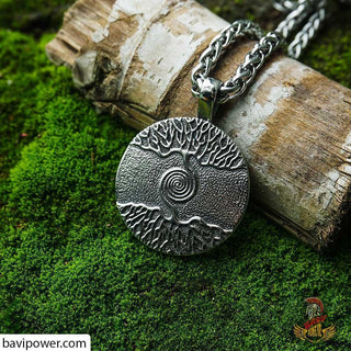 Viking Tree of Life Pendant Necklace