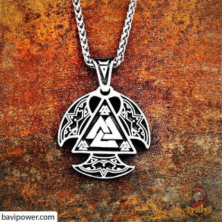 Viking Valknut Necklace